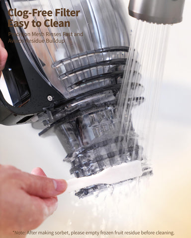 ZACHVO MP-802M quick assembly makes juicing fast and easy.