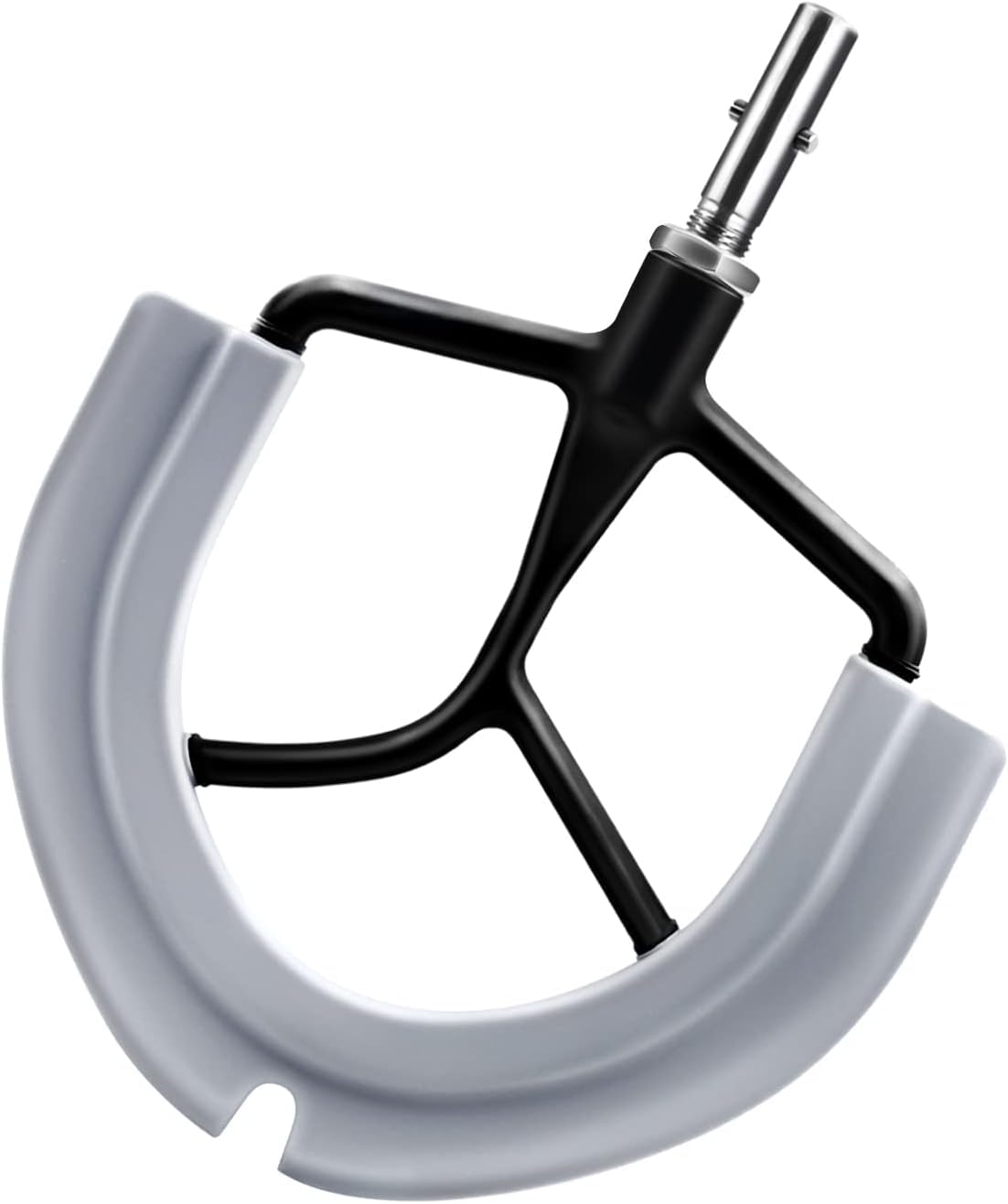 ZACME Flex Edge Beater for 8.4QT tilt-head mixer with silicone edge for thorough mixing.