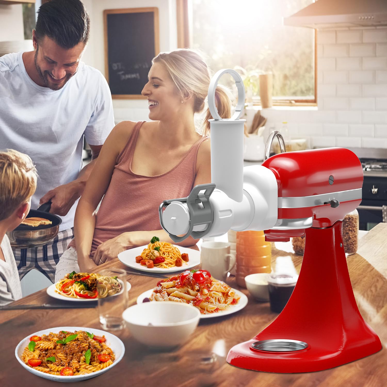 ZACME pasta maker attachment gift option for KitchenAid home cooks
