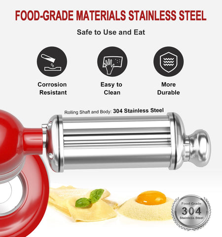 ZACME pasta roller helps make delicate ravioli skins and thicker pasta