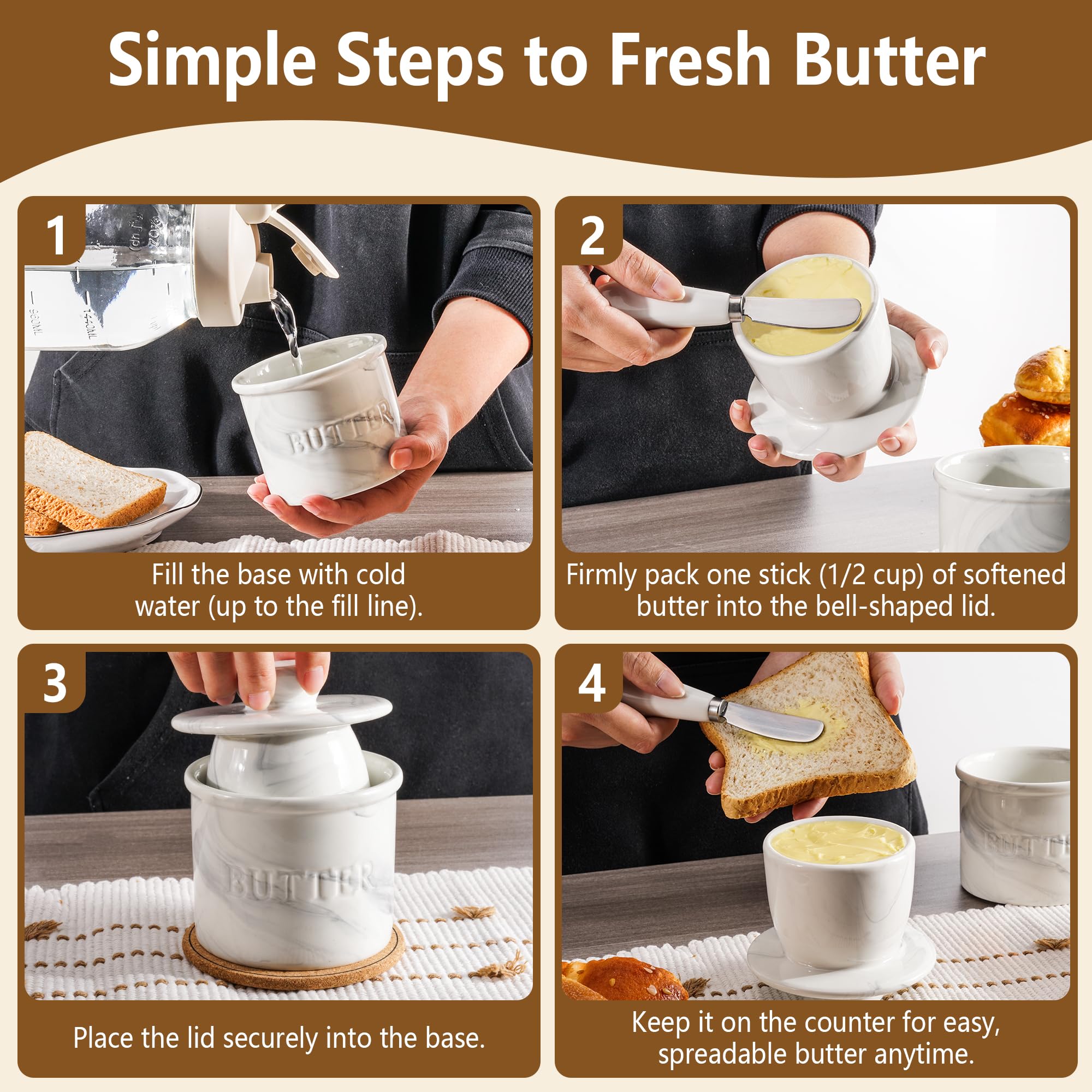 Zafero gift box packaging makes a thoughtful, ready-to-gift kitchen set.