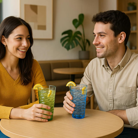 ZAINCA top-rack dishwasher-safe tumbler for quick, easy cleanup.