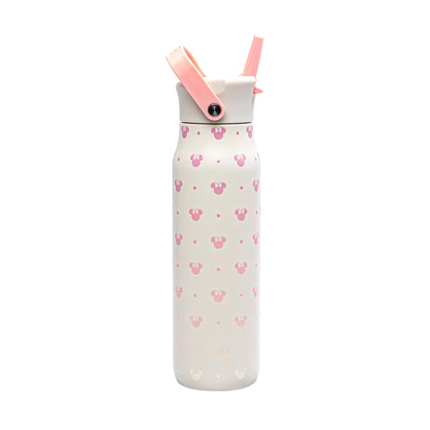 Zak Designs Minnie Mouse Harmony bottle 32oz with vacuum insulation keeps drinks cold.