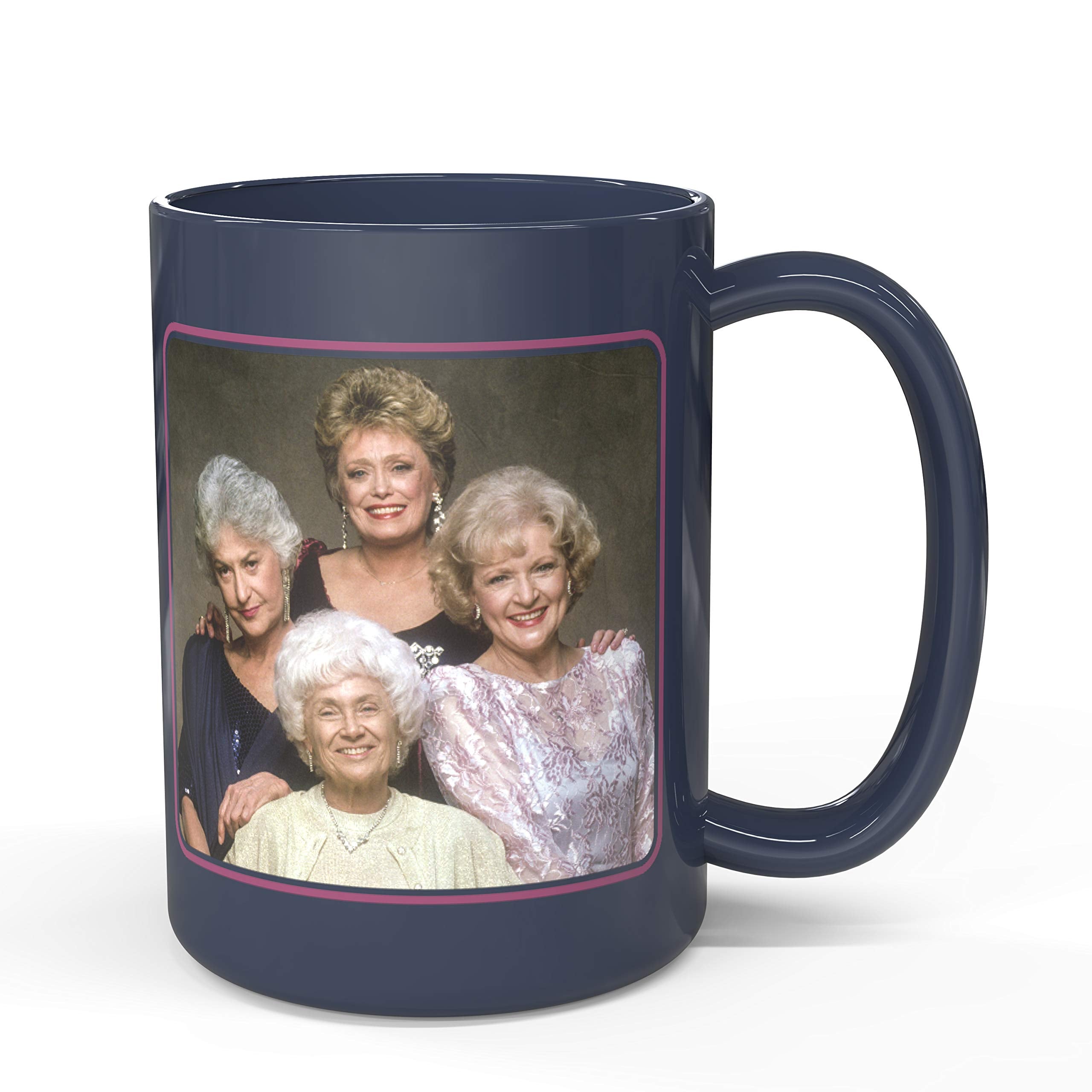 Zak Designs Golden Girls mug front view, ideal for daily coffee or tea.
