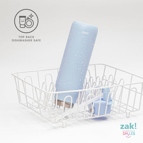 Zak Designs Minnie Mouse Harmony bottle closes securely to prevent leaks.