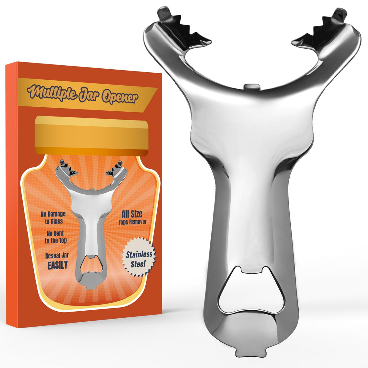 Zakdbbry mason jar opener with vintage design for easy lid removal.