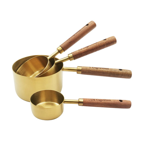 Zalaxt gold measuring spoons 1 Tbsp 15 ml comfortable grip