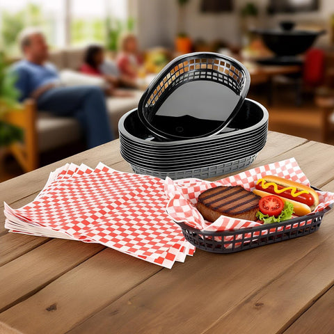Zandfelo retro-style deli setup enhances menu presentation.