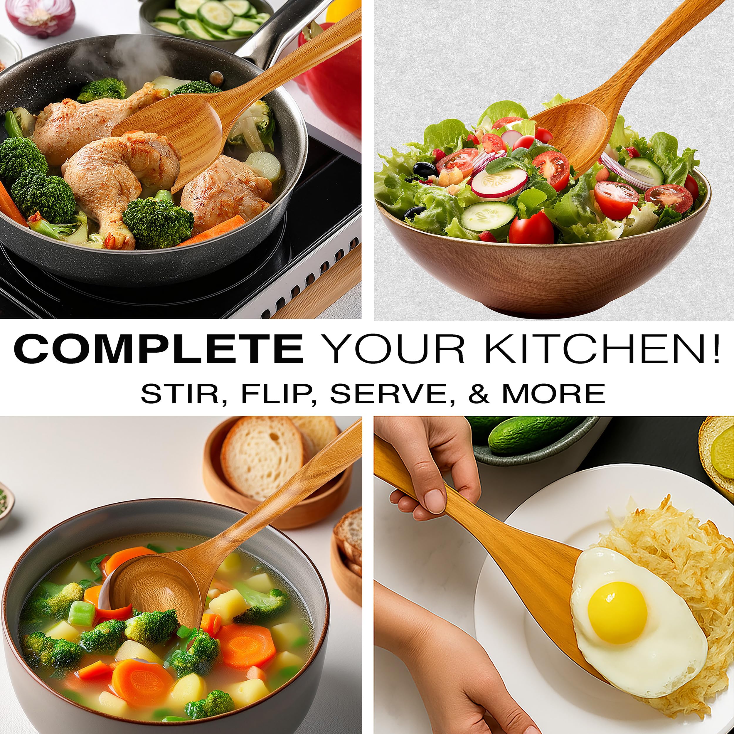 Z&YOU turner spatula for flipping and serving on nonstick cookware