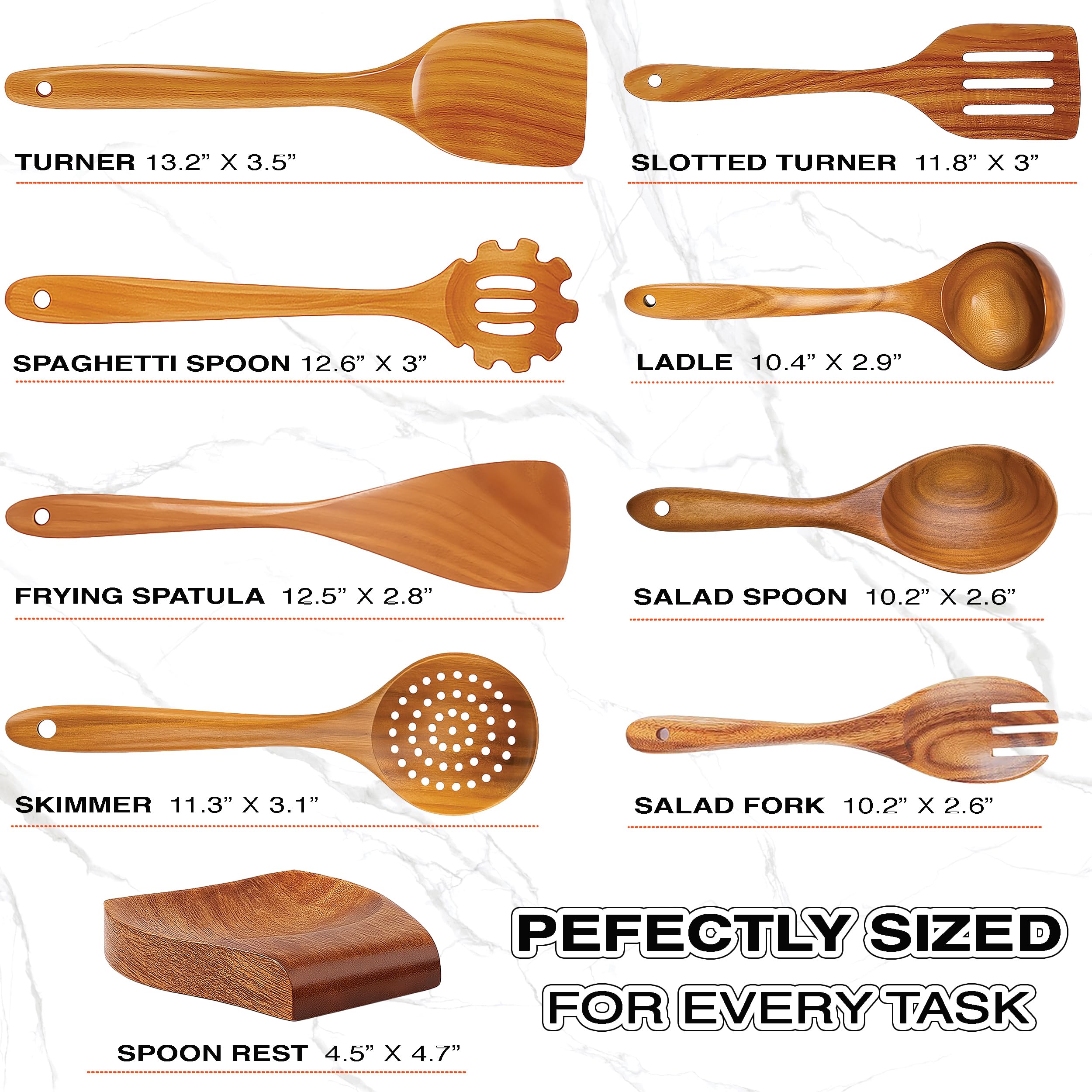 Z&YOU spaghetti spoon helps portion and serve pasta smoothly