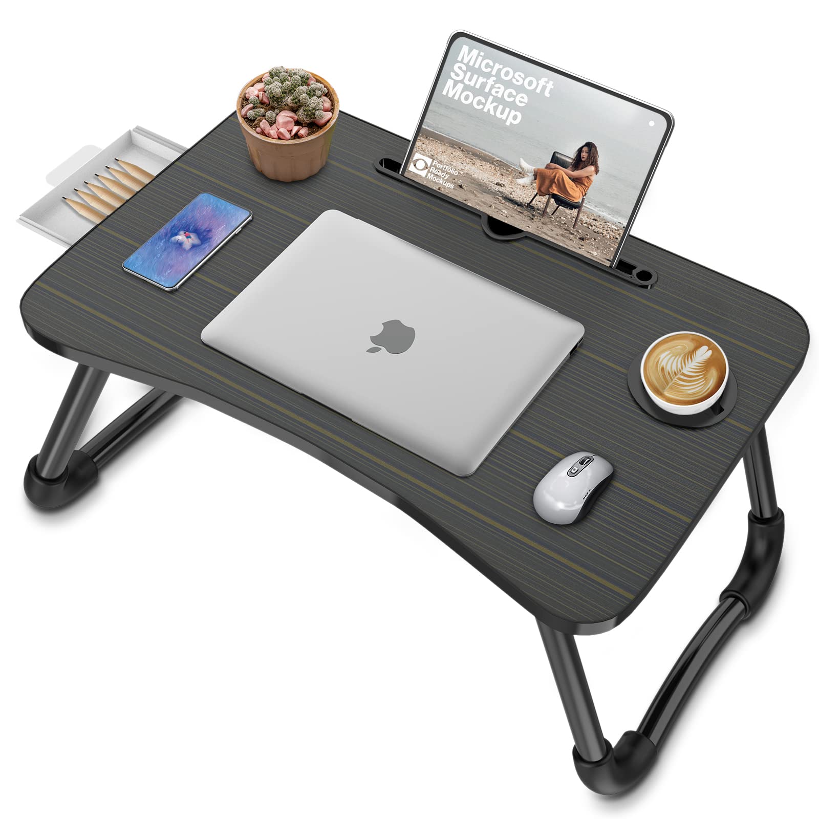 Zapuno Arc Foldable Laptop Bed Table durable materials and design