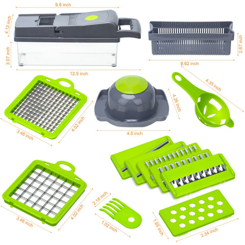 Zarevant chopper parts are dishwasher safe for easy cleaning