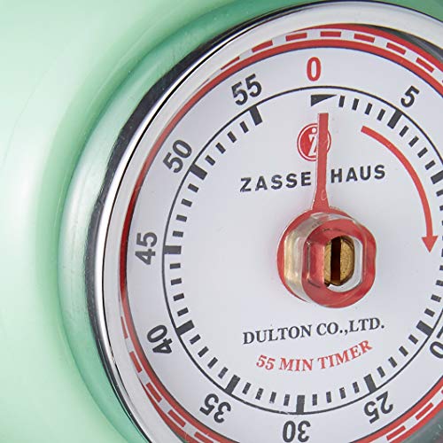 Zassenhaus mint-green side view highlights durable steel construction for everyday use.