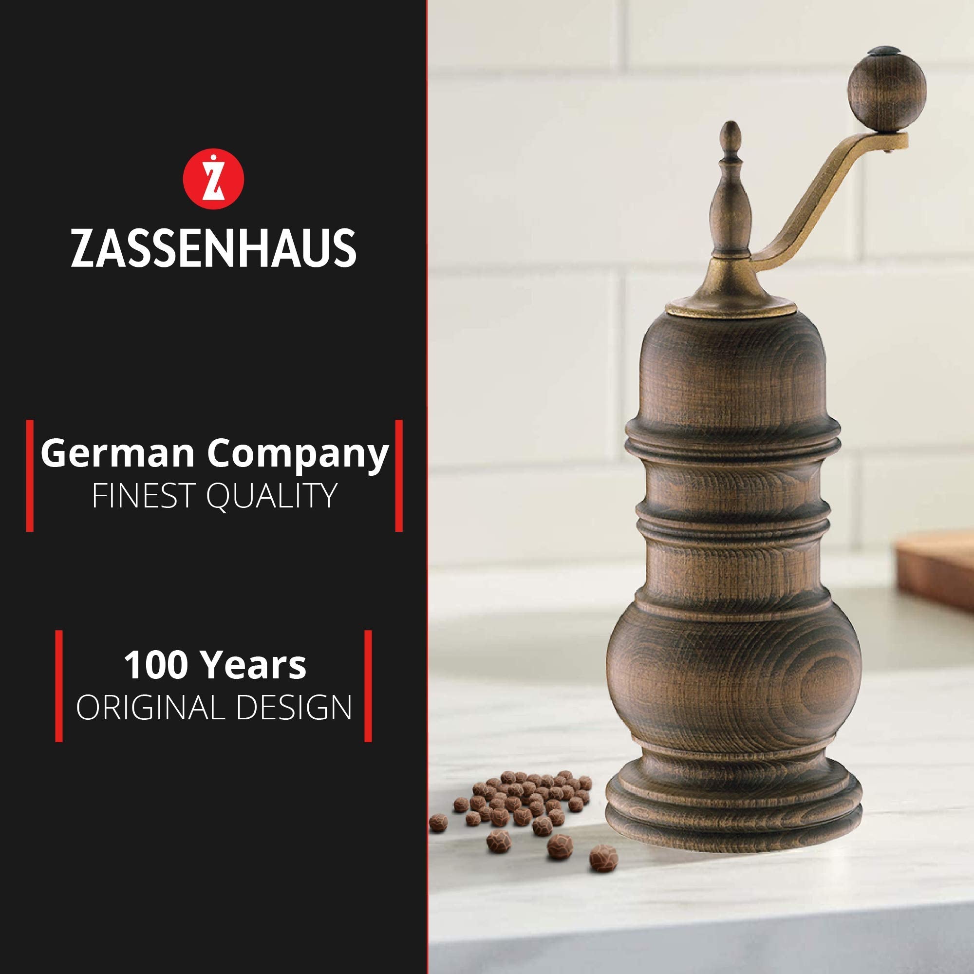 Zassenhaus Speyer kitchen-scene setup presents a stylish everyday seasoning accessory