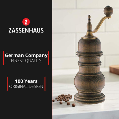 Zassenhaus Speyer kitchen-scene setup presents a stylish everyday seasoning accessory