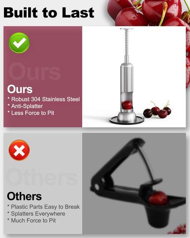 Zattic heavy-duty cherry pitter for busy seasons
