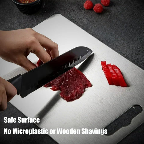 Zaucet titanium cutting board 14x10 inch, versatile workspace