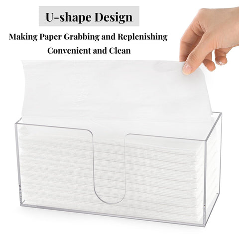 ZAVOOS napkin dispenser top slot for quick refill