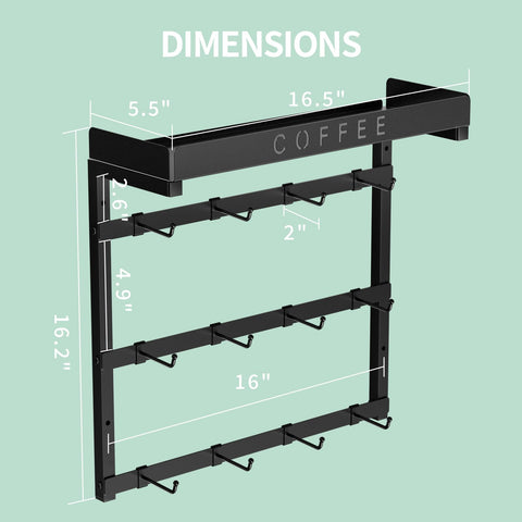 Easy installation with included hardware and guidance