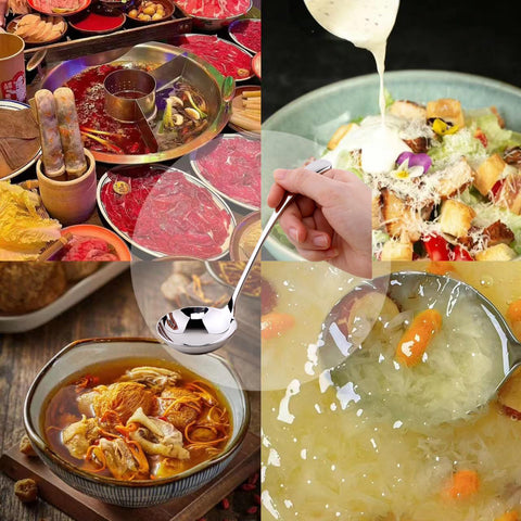 ZDFQly Thanksgiving dinner-ready ladle enhances serving during festive occasions.