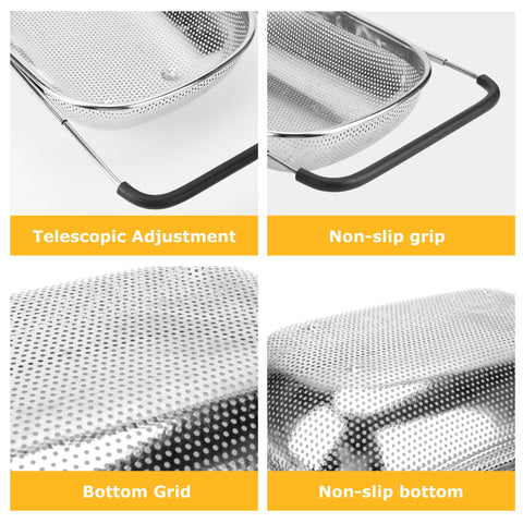 ZDRongZhen expandable rubber grip prevents slipping during use