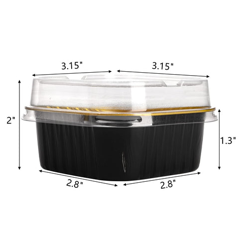 ZEAYEA bake cups with lids showcase treats while protecting freshness.