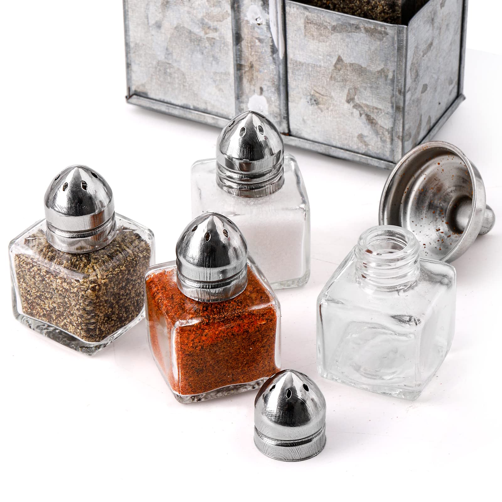 ZEAYEA included stainless steel funnel enables easy spill-free filling