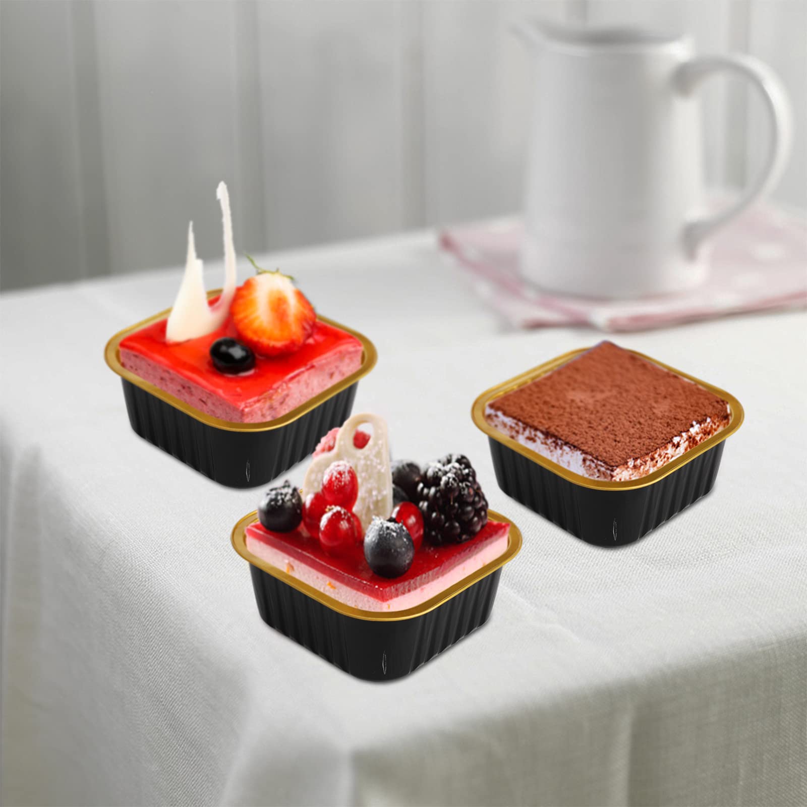 ZEAYEA no-baking-tray-needed cups bake directly without extra equipment.