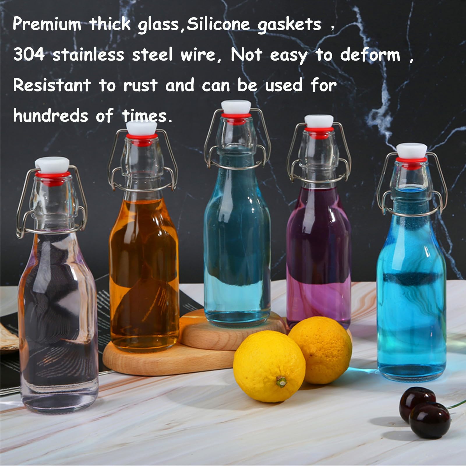 ZEBEIYU beer bottle ideal for home brews and transport.