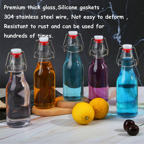 ZEBEIYU beer bottle ideal for home brews and transport.
