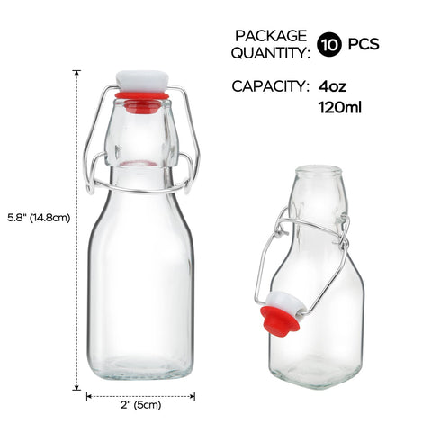 ZEBEIYU flip-cap closure keeps contents airtight for fresh flavors.
