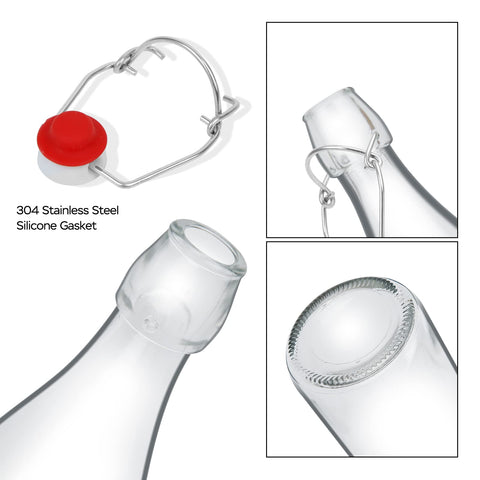 ZEBEIYU oil and vinegar storage bottle keeps flavors intact.