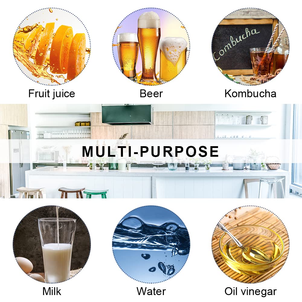 ZEBEIYU oil-vinegar bottle stores flavorful dressings.