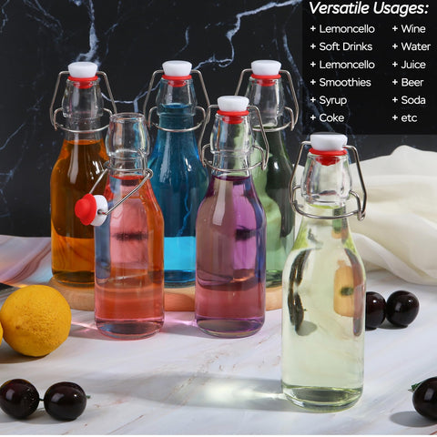 ZEBEIYU oil vinegar bottle helps pantry organization and easy access.