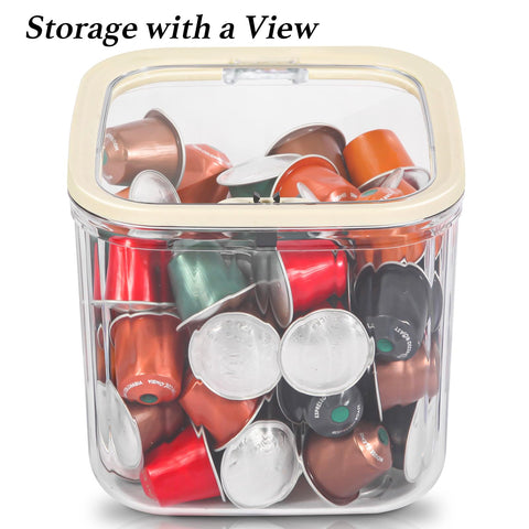 ZECENN kitchen counter organization bin reduces countertop clutter.