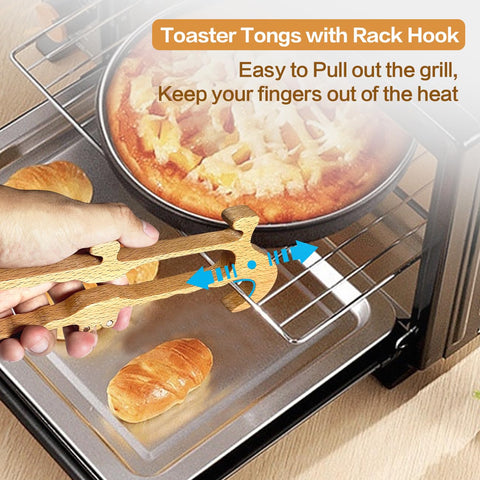 Zeikiwe fun kitchen gift idea: crocodile tongs for food lovers.