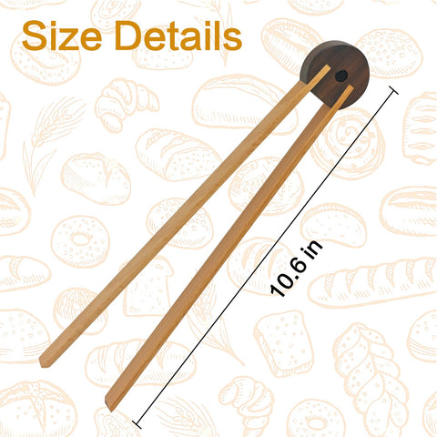 Zeikiwe magnetic storage tongs attach to fridge for quick access