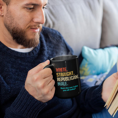 Zencooks Republican mug 15oz capacity, offers generous pours.