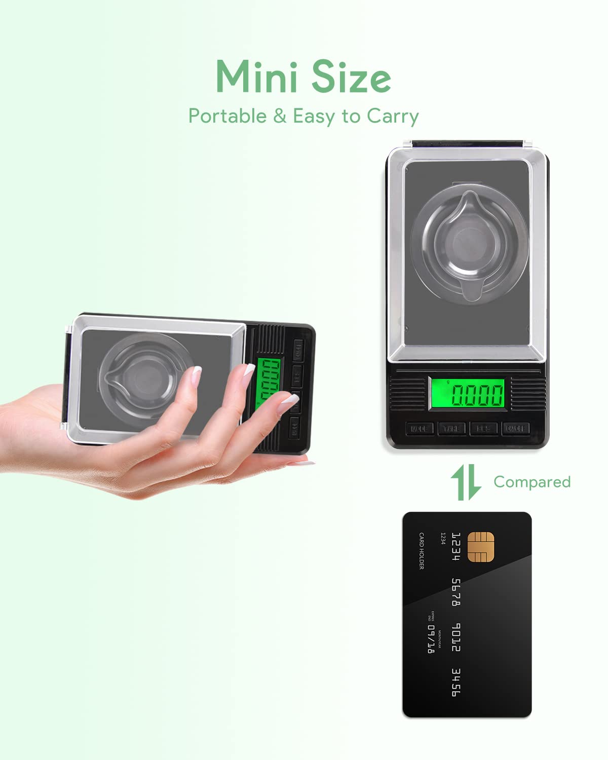 Two AAA batteries included for immediate use with the ZENCRO scale.