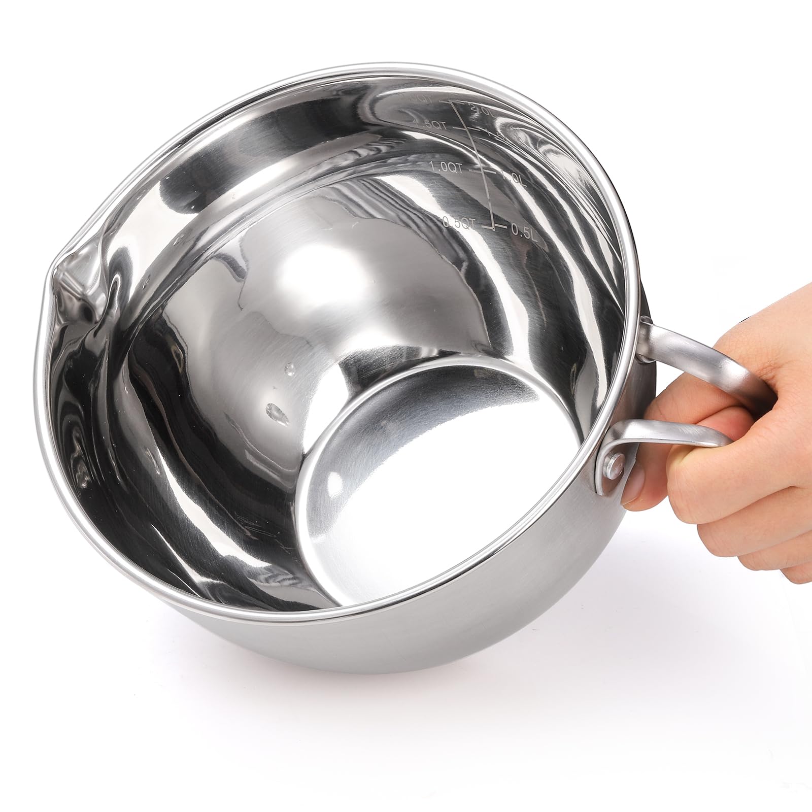 ZENFUN diversion port design allows clean pouring with minimal drips.