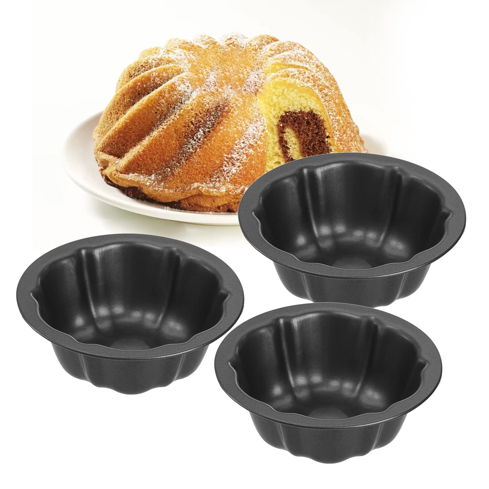 Zenfun flan molds are easy to clean by hand to protect coating.