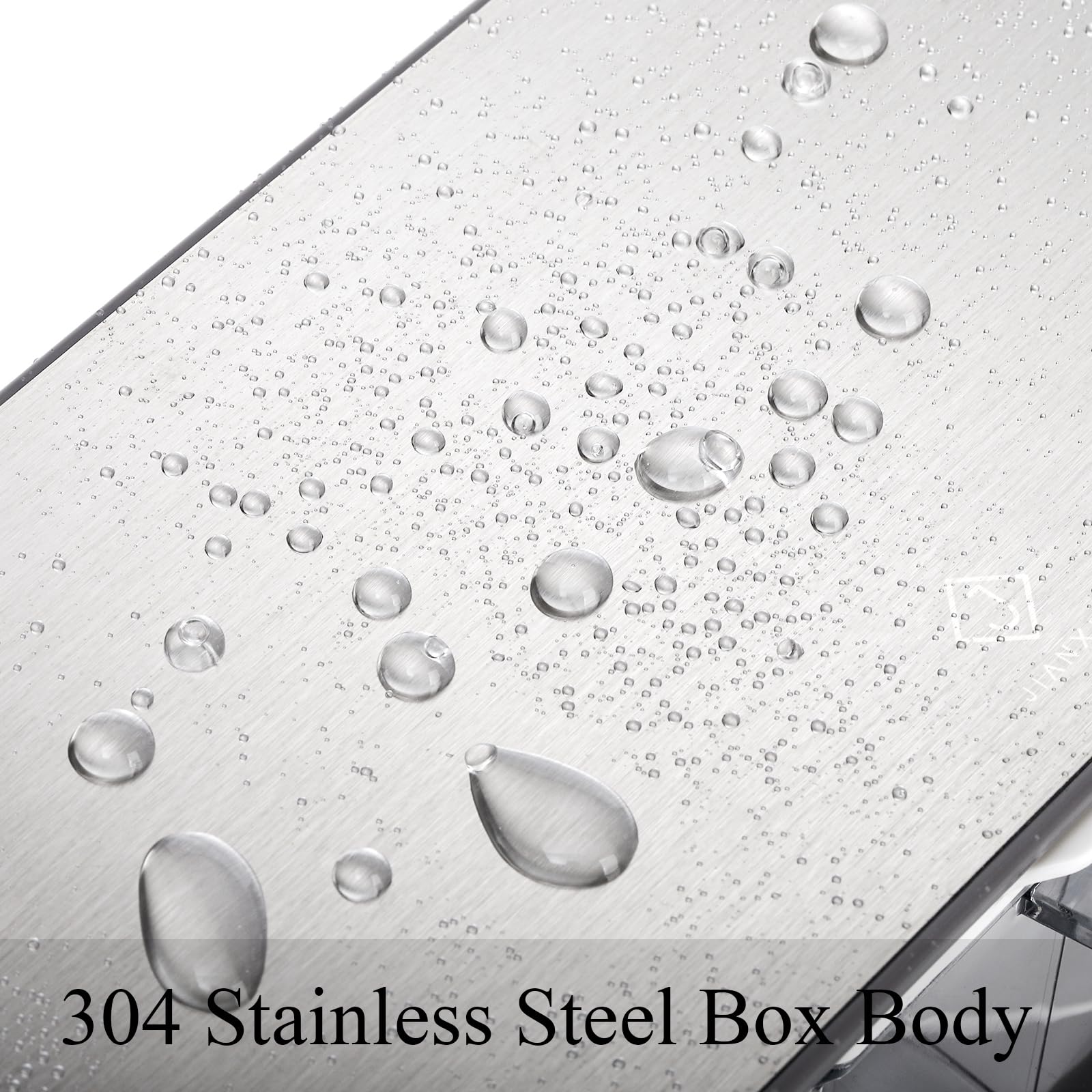 ZENFUN stainless steel box body resists oil and rust for daily use.