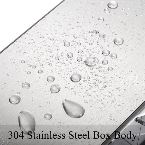 ZENFUN stainless steel box body resists oil and rust for daily use.