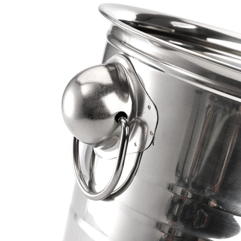 ZENFUN stainless steel ice bucket for durable everyday use.
