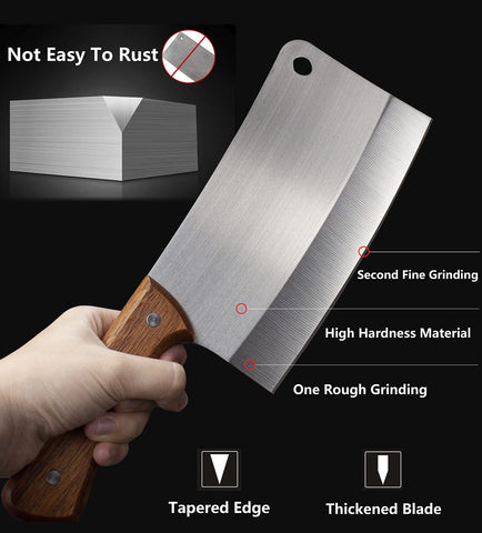 ZENG JIA DAO meat cleaver gift box highlights premium kitchen gift potential.