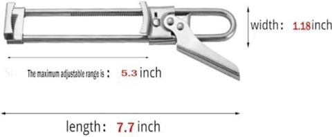 Zengxiaoyun adjustable-opener fits small to large jars easily.