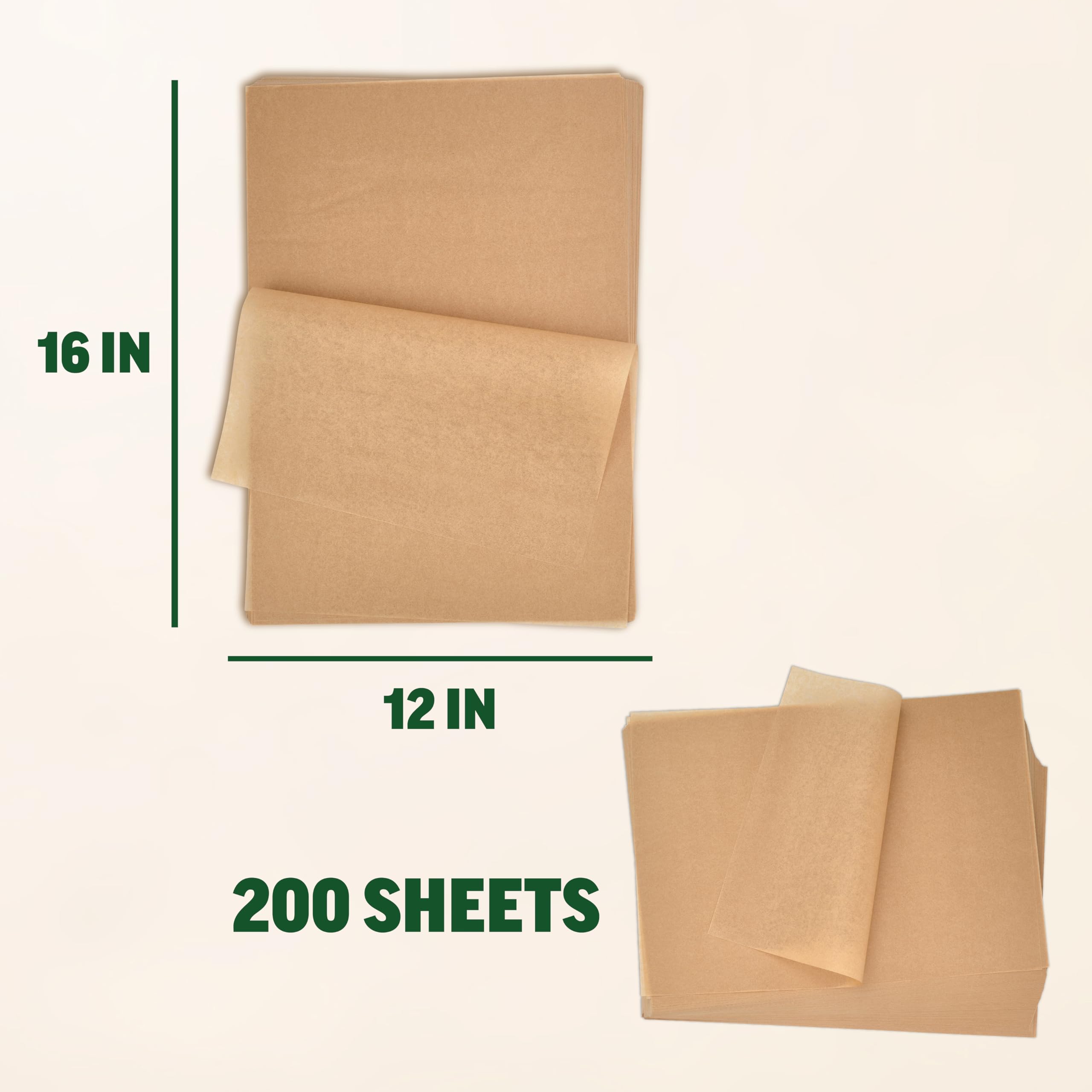 Zenlogy 12x16 non-stick parchment ideal for cookies and pastries