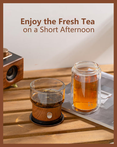 ZENS 1600 micro-hole filter ensures tea clarity with every cup.