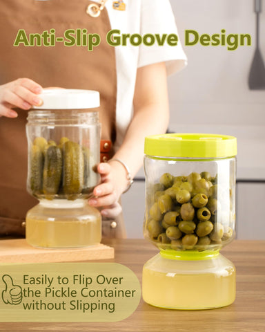 ZENS borosilicate glass jar is sturdy for fridge storage