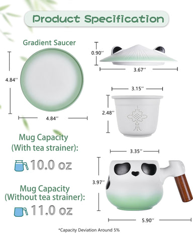 ZENS ceramic cup with matte glaze and hand-painted gradient finish.